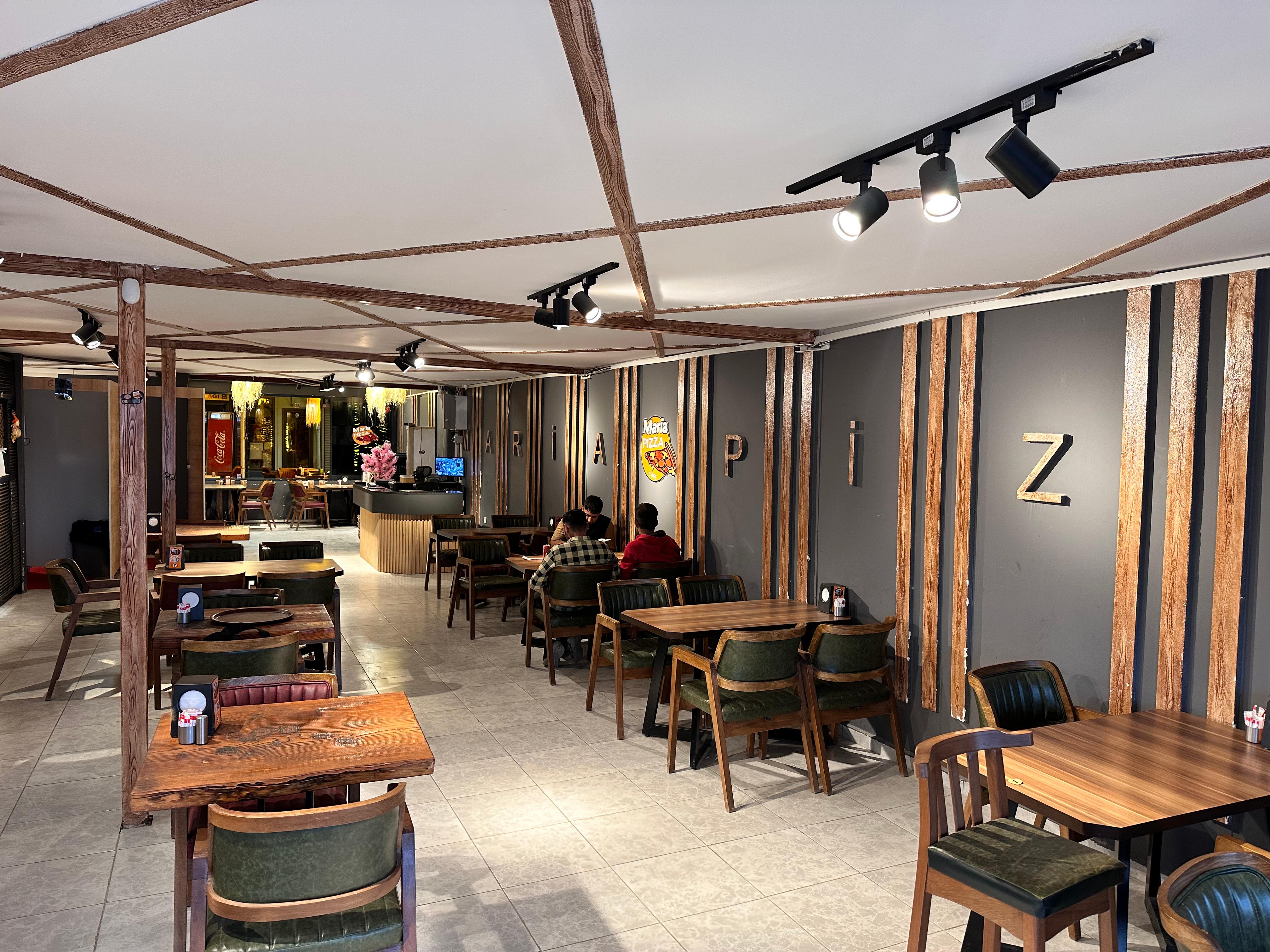Maria Pizza Uzunçarşı Şubesi - Antakya’nın en lezzetli taş fırın pizzası ve cafe keyfi